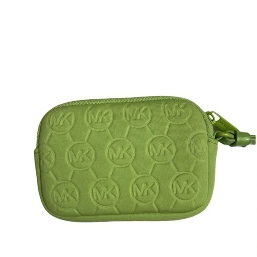 Michael kors green wristlet bag - Picture 2 of 6